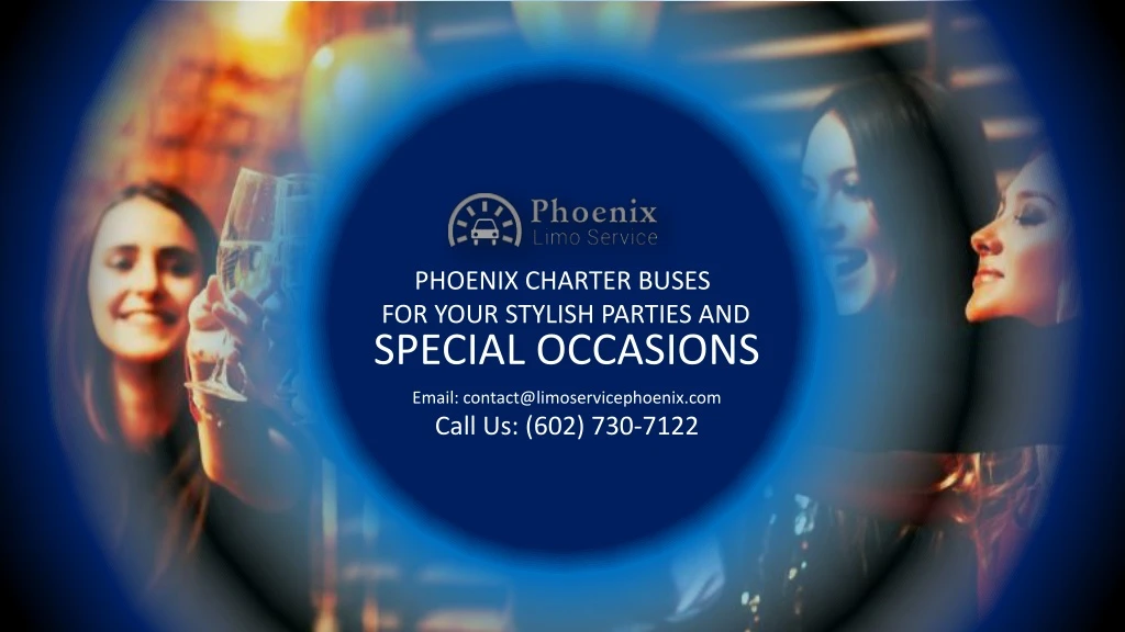 phoenix charter buses for your stylish parties and