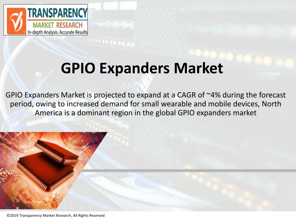 gpio expanders market