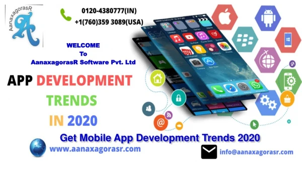 Get Mobile App Development Trends 2020 in India and USA