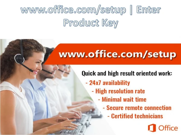 www office com setup enter product key