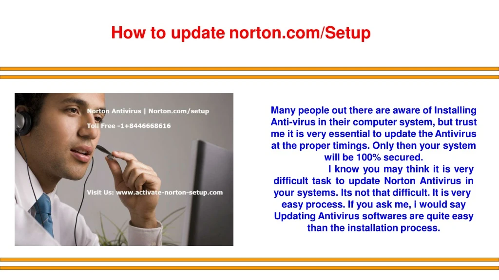 how to update norton com setup