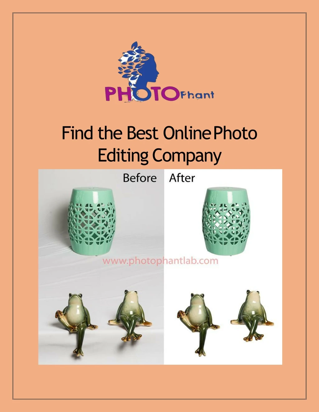 find the best online photo editing company