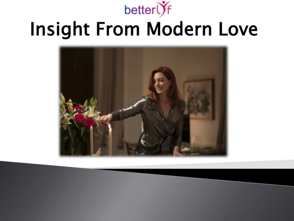 insight from modern love