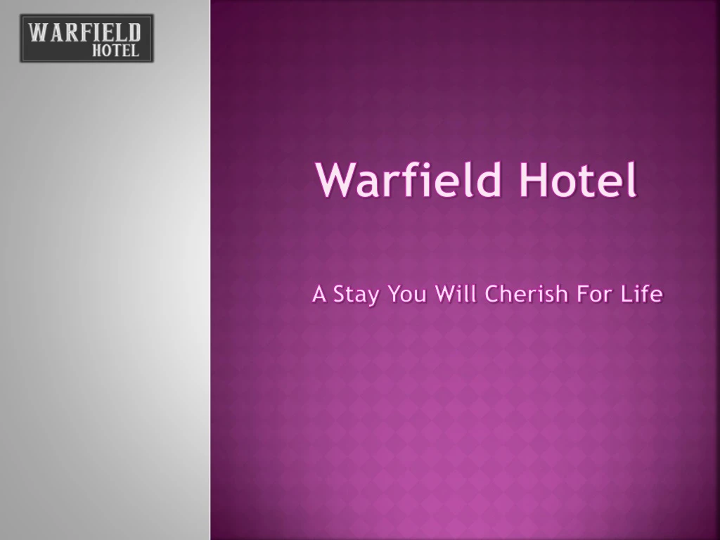 warfield hotel