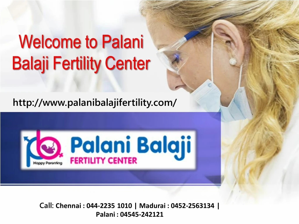 welcome to palani balaji fertility center http