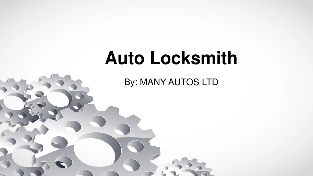 auto locksmith