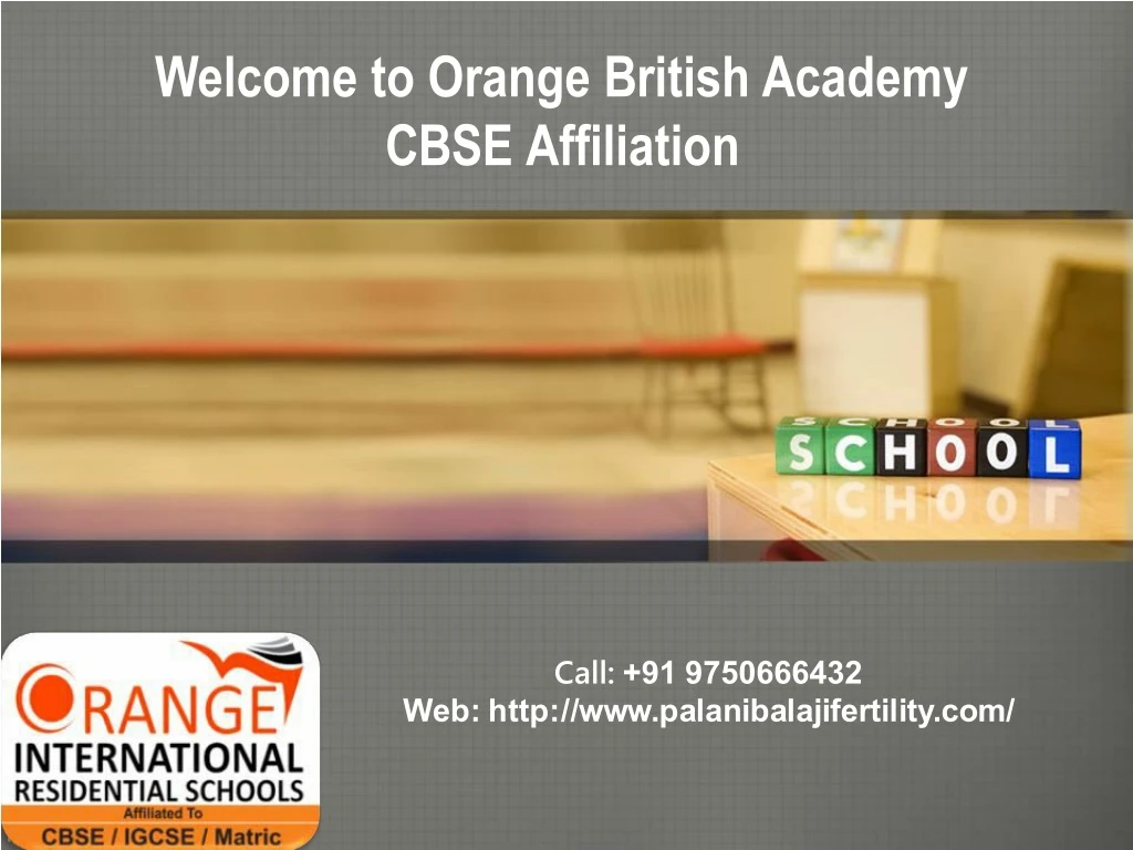 welcome to orange british academy cbse affiliation