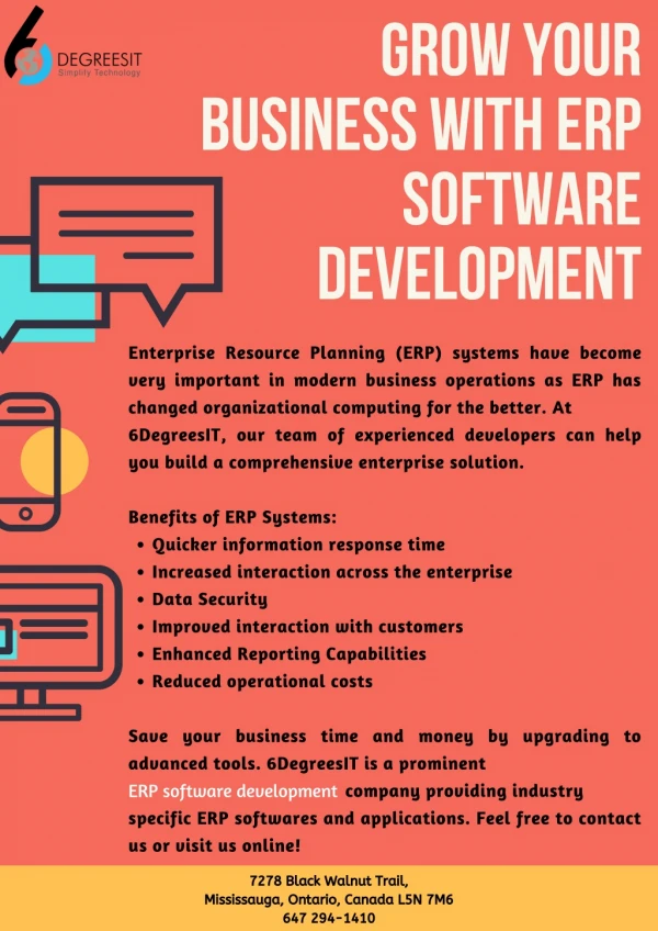 Grow your Business with ERP Software Development