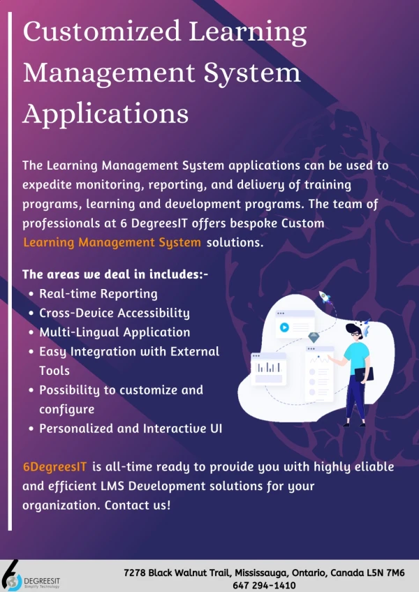 Customized Learning Management System Applications