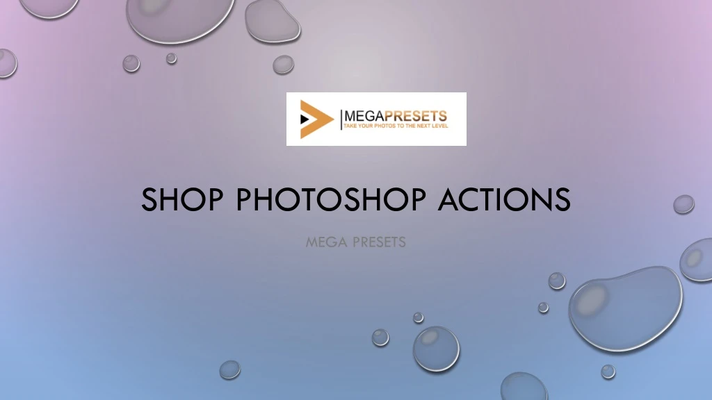 shop photoshop actions