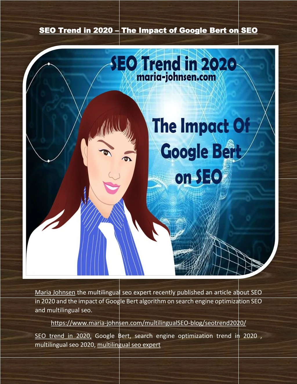 seo trend in 2020 seo trend in 2020 the impact