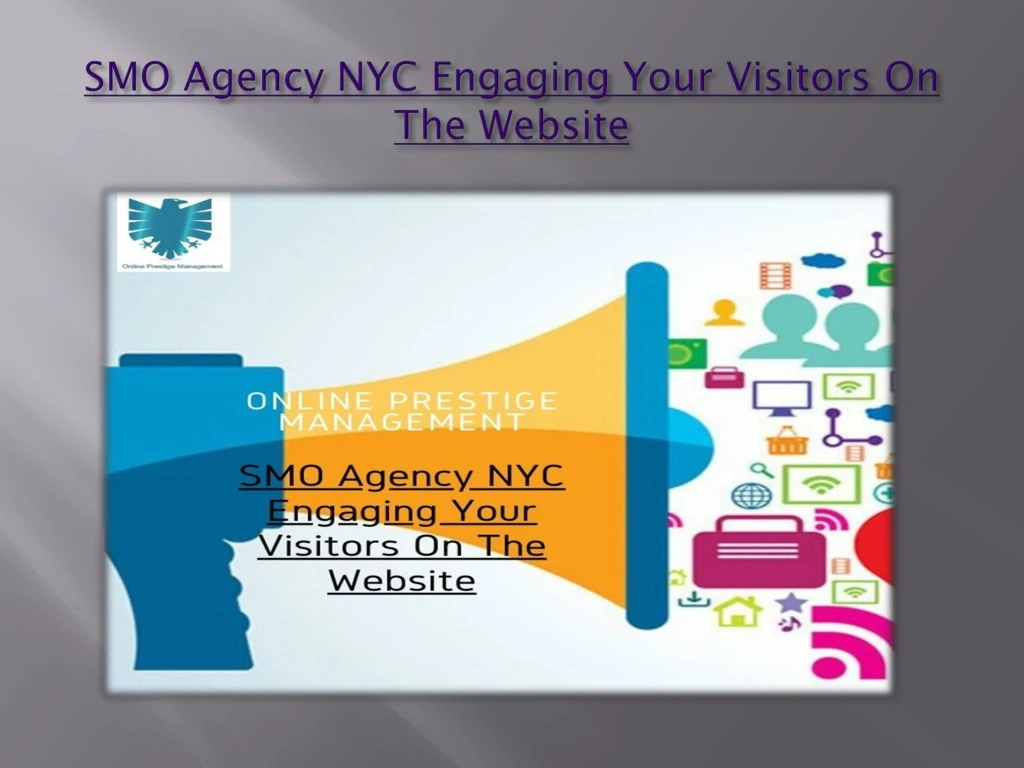 smo agency nyc engaging your visitors on the website
