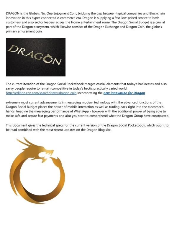 Dragon Social Wallet Leads the Way for Chat Functionality and Crypto