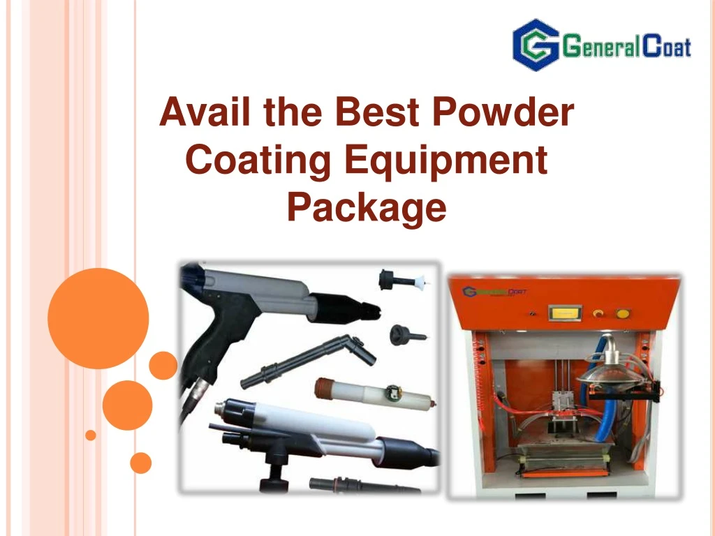 avail the best powder coating equipment package