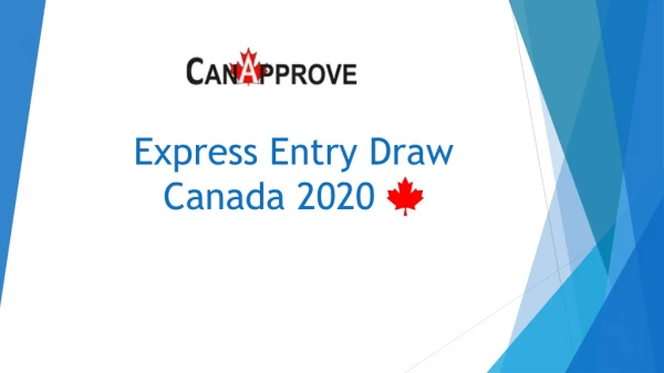 Canada Express Enrty | CanApprove