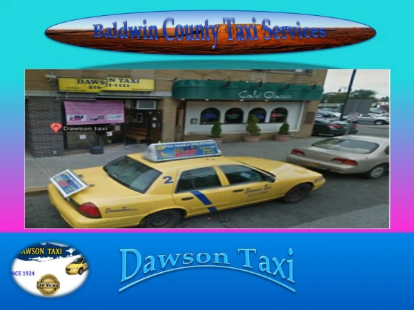 Baldwin County Taxi Services