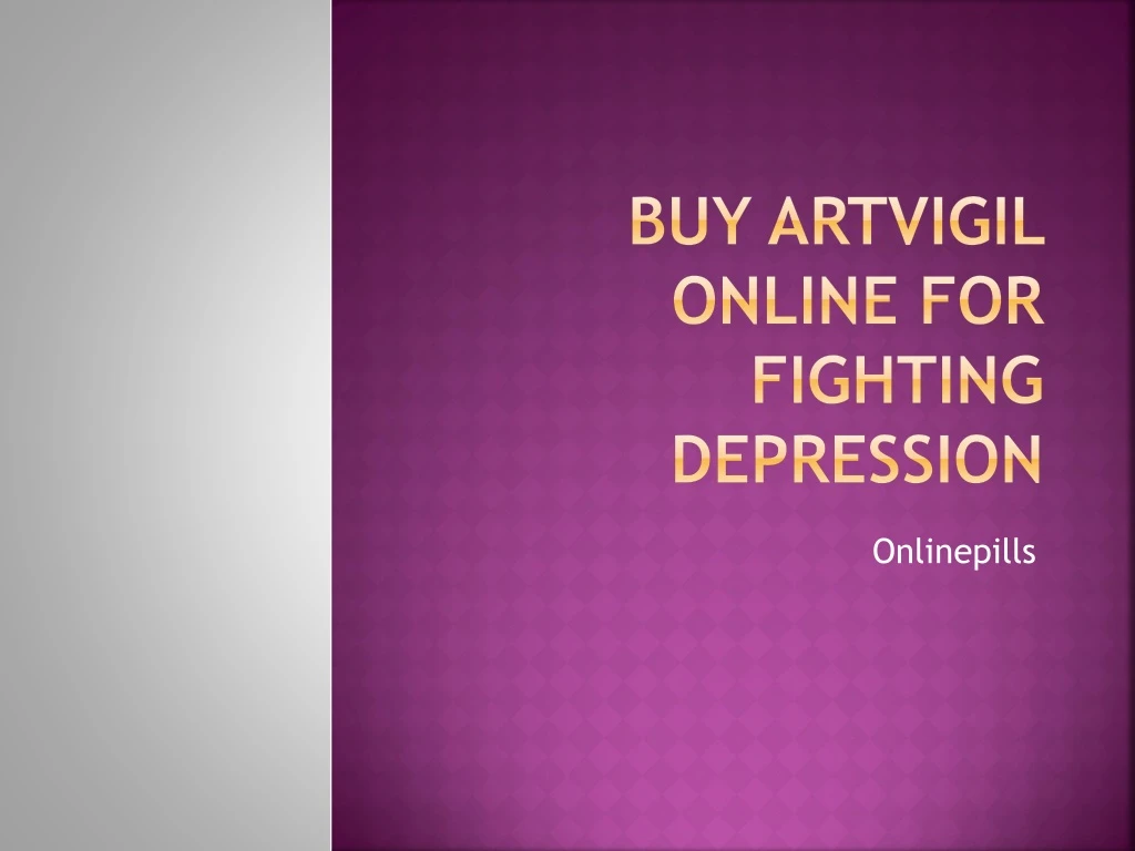 buy artvigil online for fighting depression