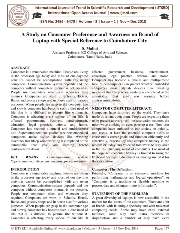 international journal of trend in international