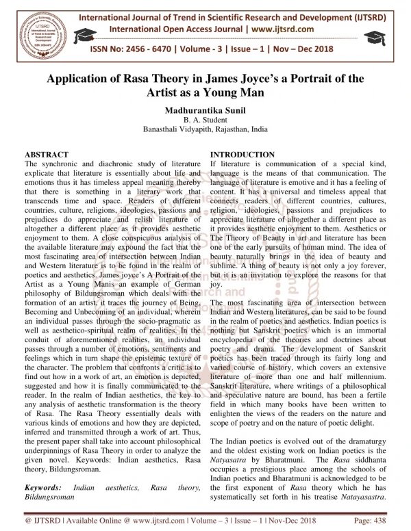 international journal of trend in international
