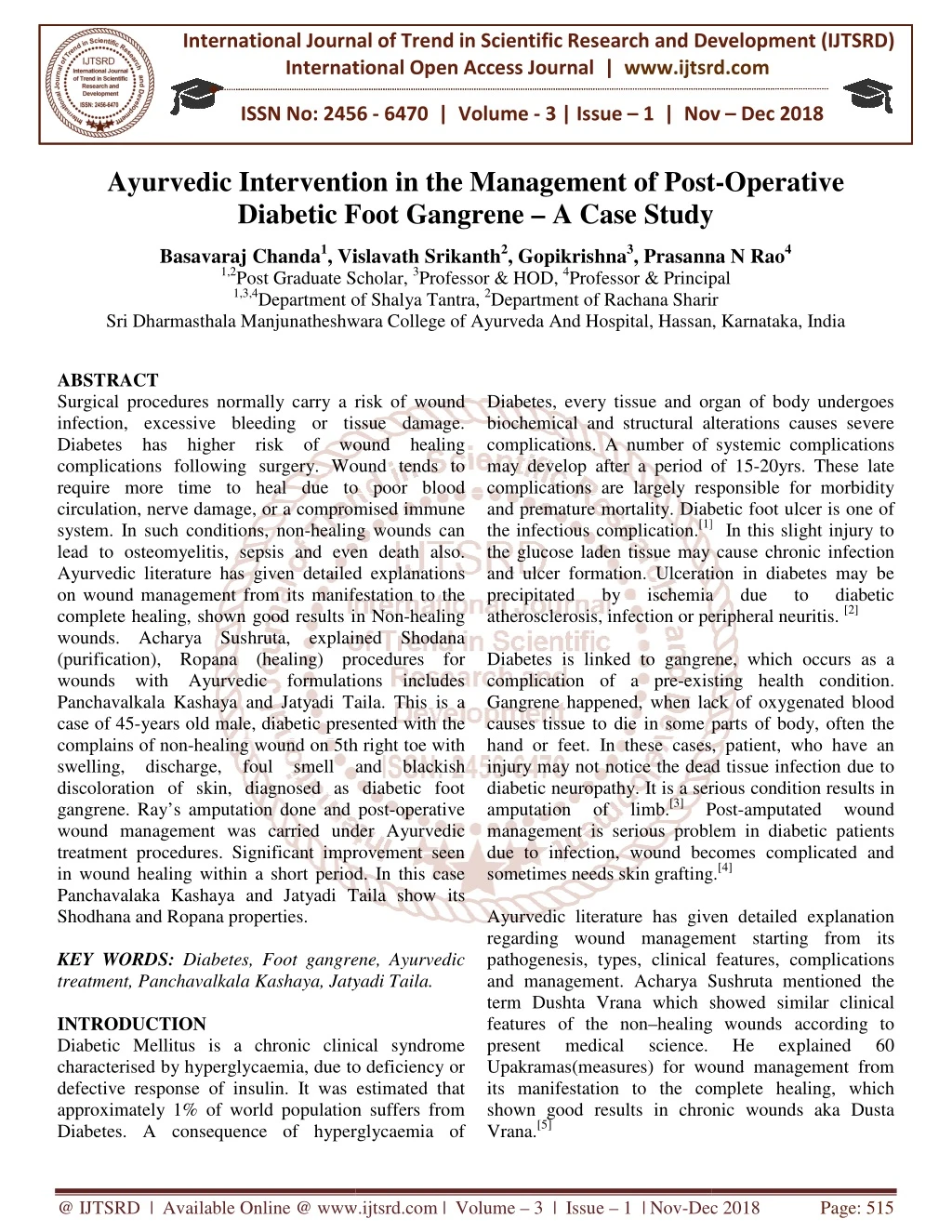 international journal of trend in international