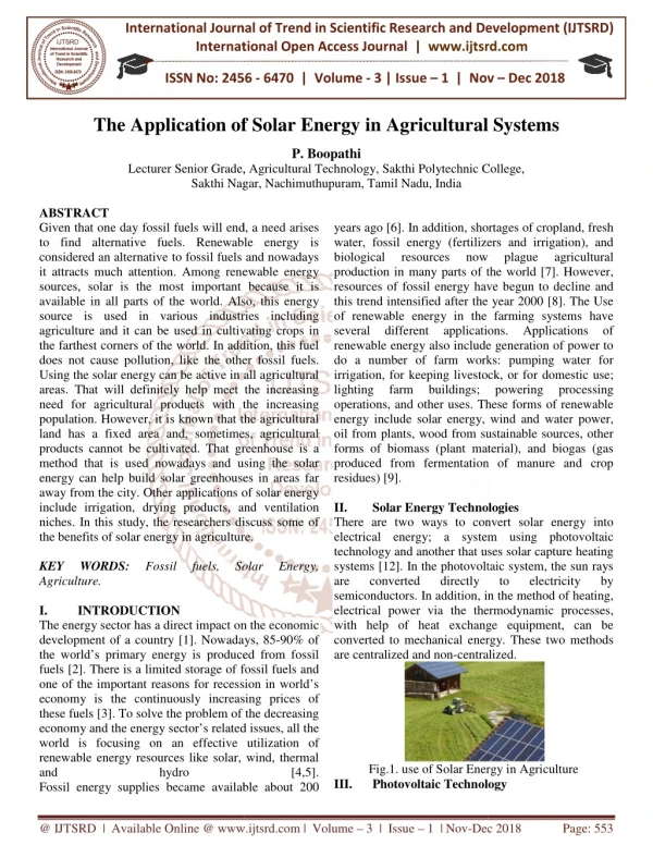international journal of trend in international