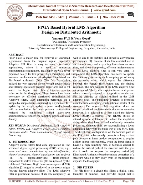 international journal of trend in international