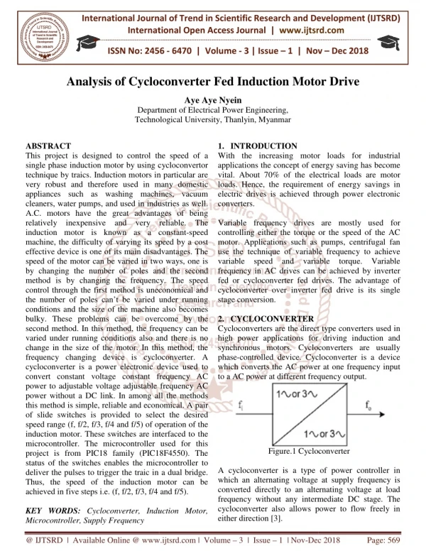 international journal of trend in international