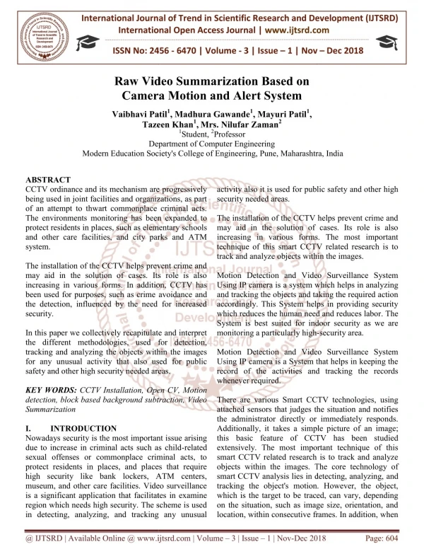 international journal of trend in international
