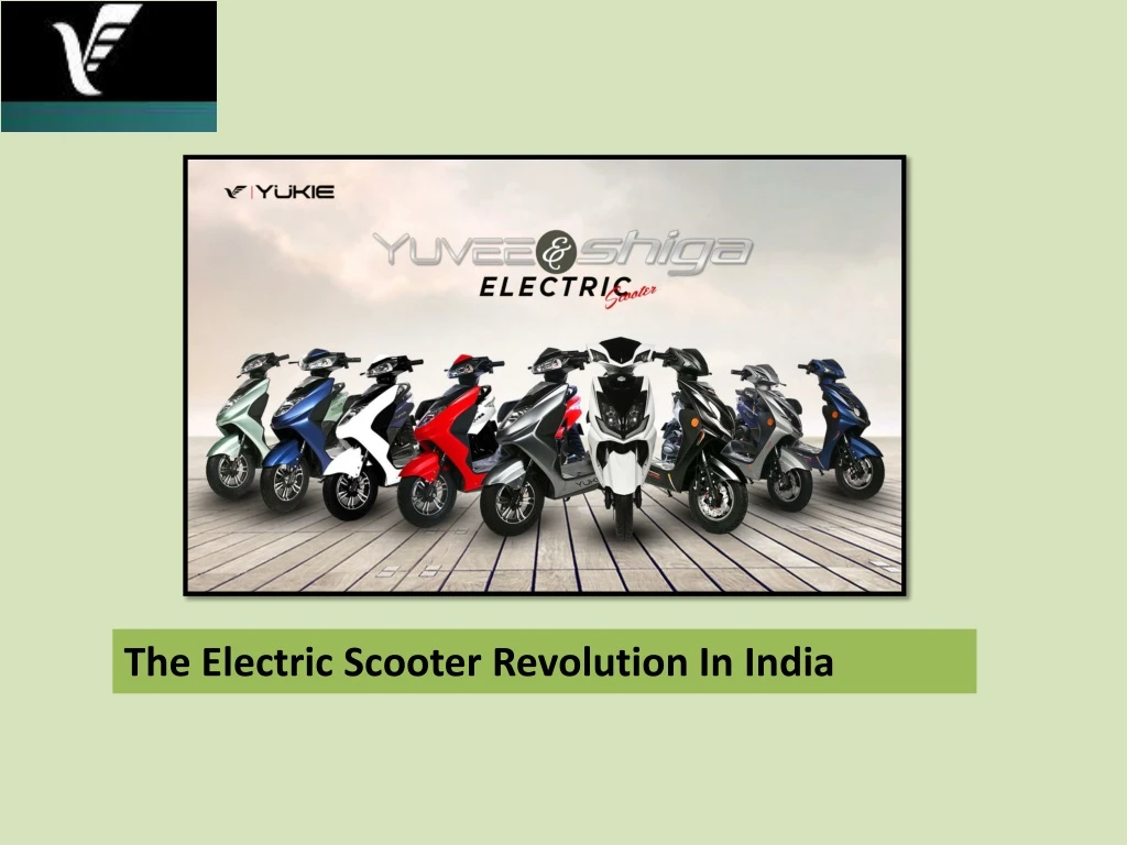 the electric scooter revolution in india