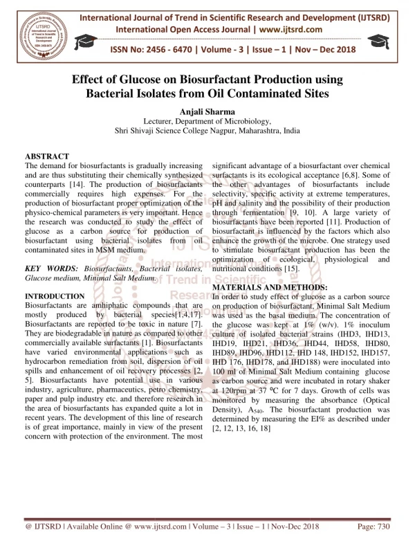 international journal of trend in international