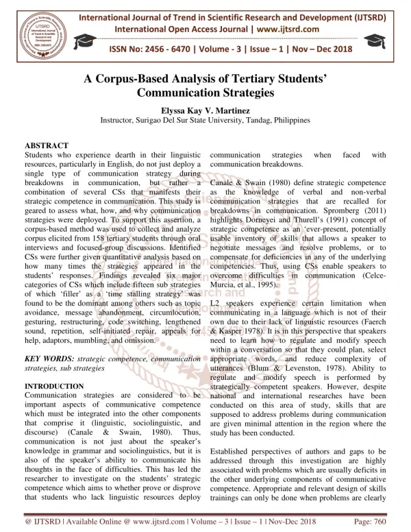 international journal of trend in international