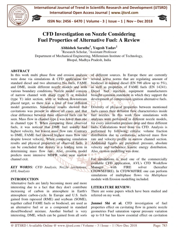 international journal of trend in international