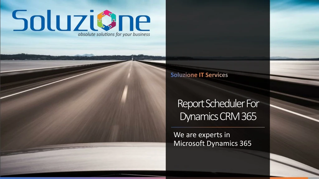 report scheduler for dynamics crm 365