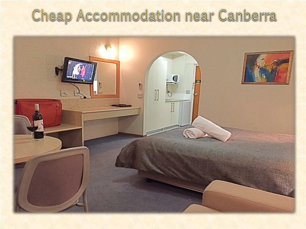 cheap accommodation near canberra