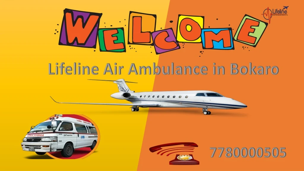 lifeline air ambulance in bokaro