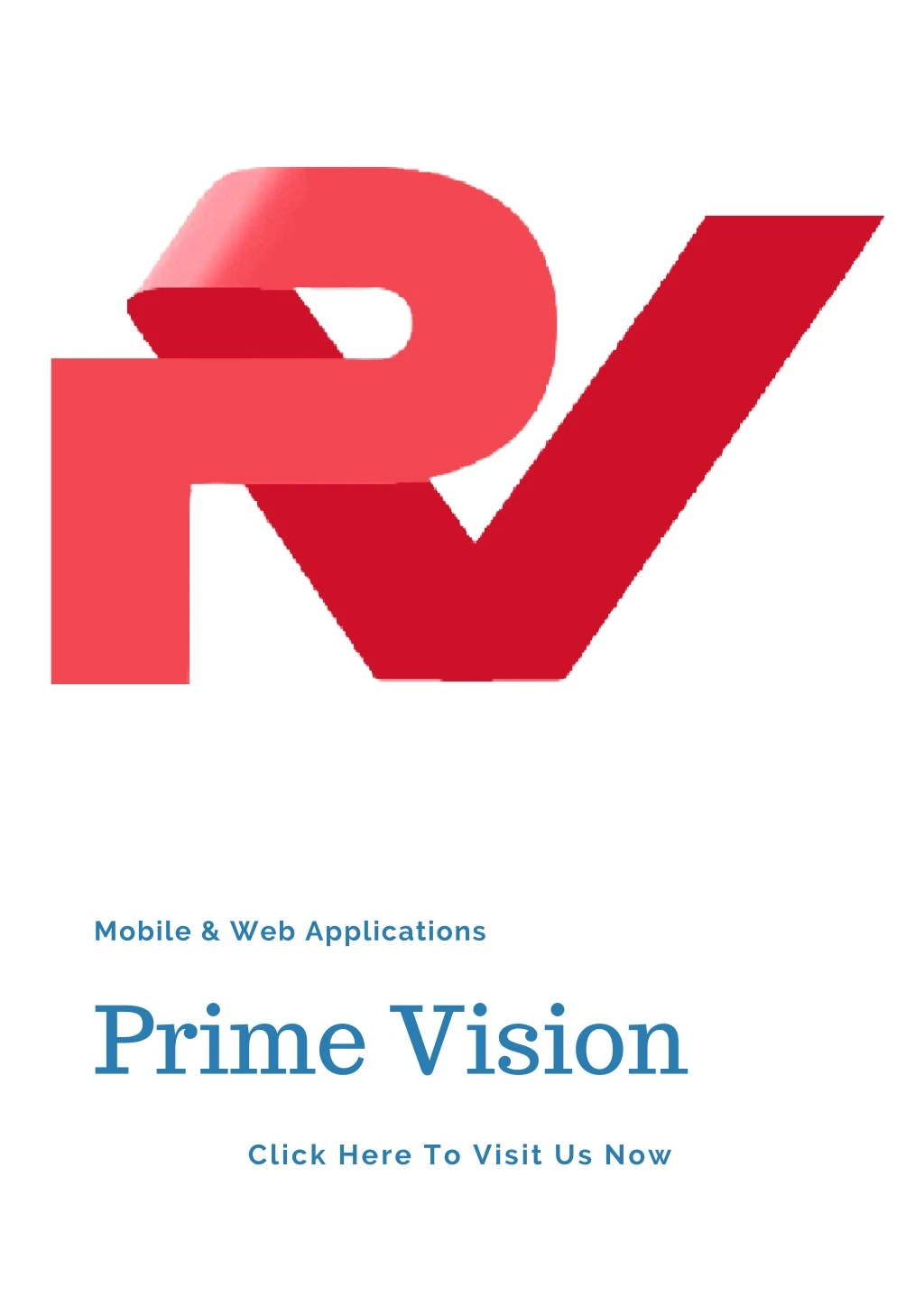 mobile web applications prime vision