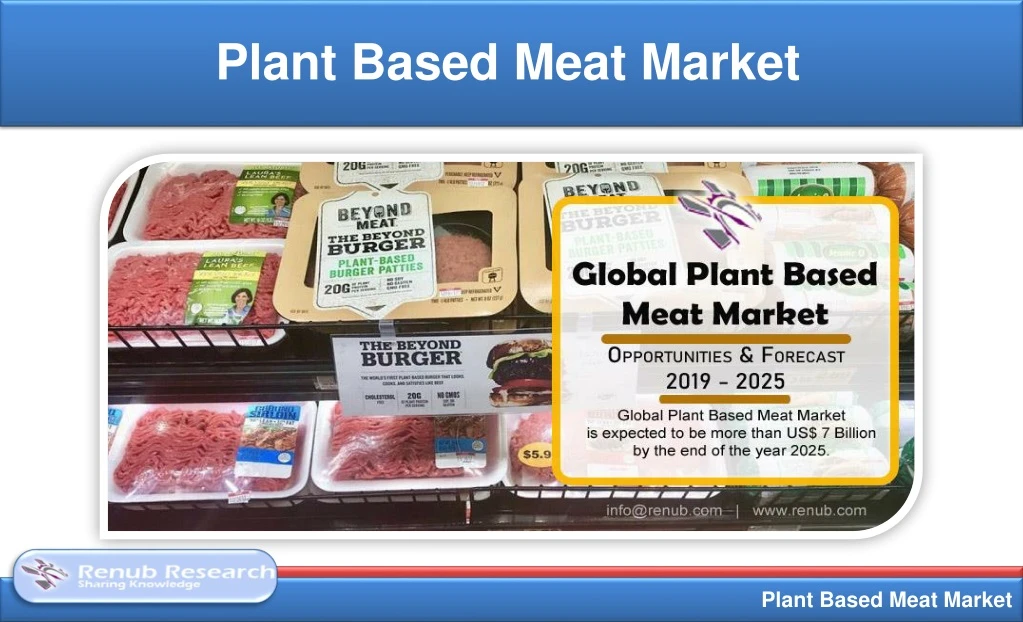 plant based meat market
