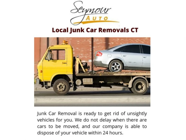 Find Local Junk Car Removals in CT | Junk Cars CT