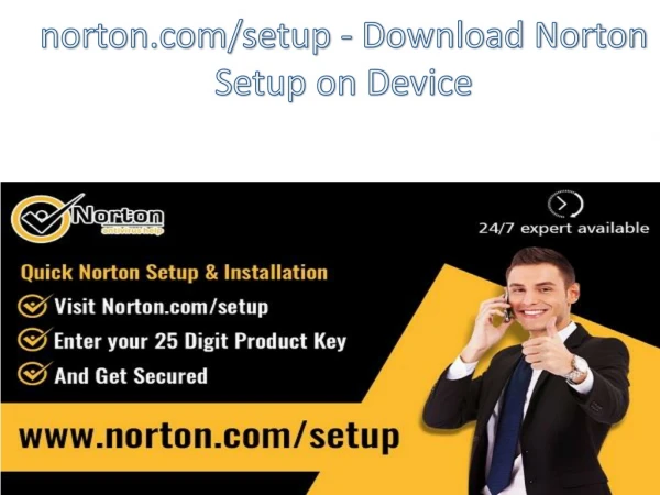norton com setup download norton setup on device