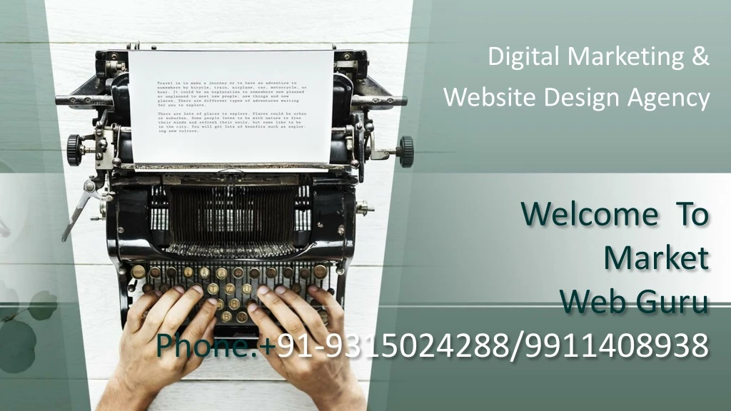 digital marketing website design agency
