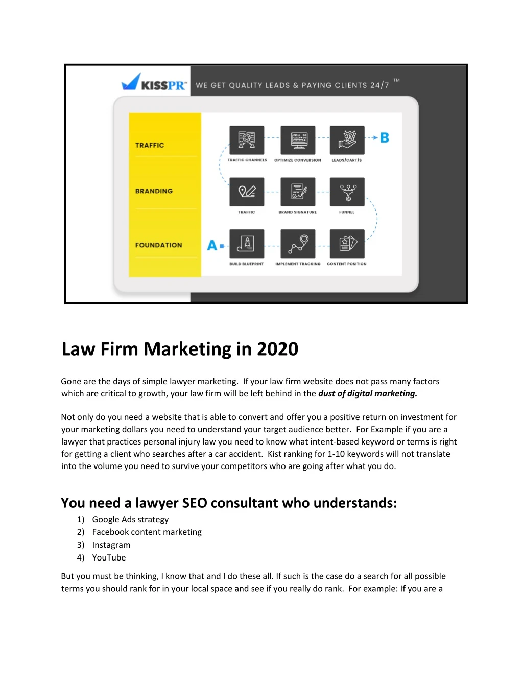 law firm marketing in 2020 gone are the days