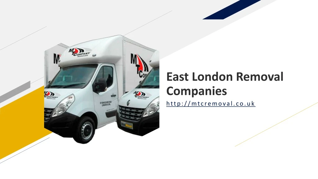 east london removal companies