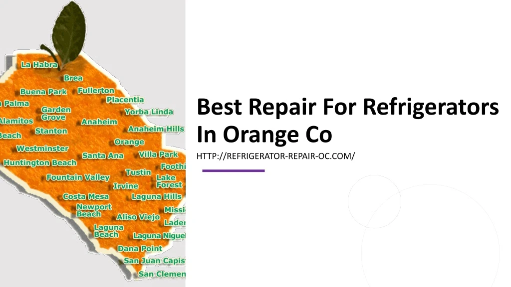 best repair for refrigerators in orange co