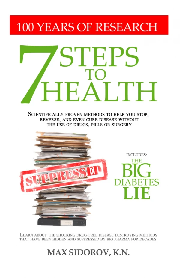 7 Steps to Health and the Big Diabetes Lie PDF Download