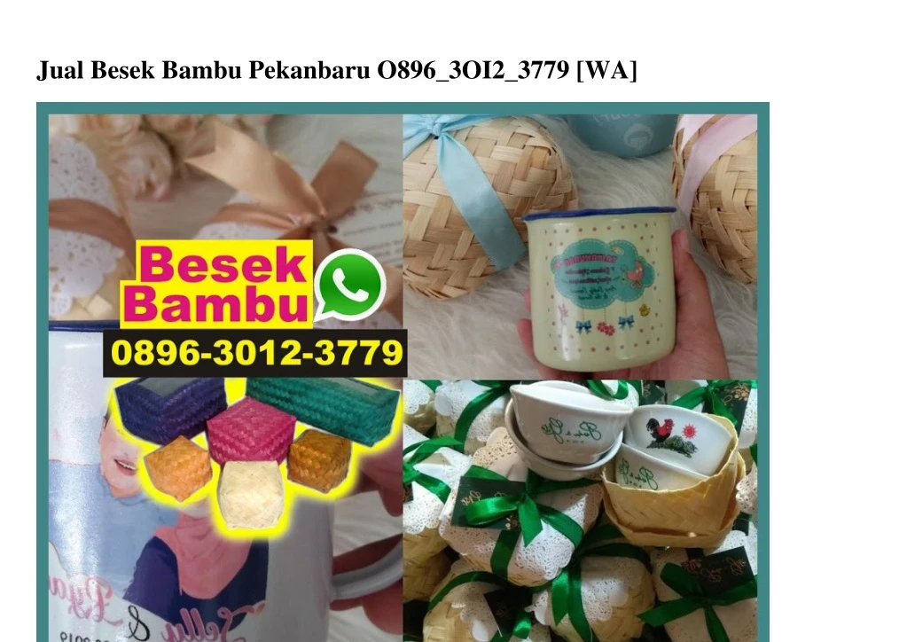 jual besek bambu pekanbaru o896 3oi2 3779 wa