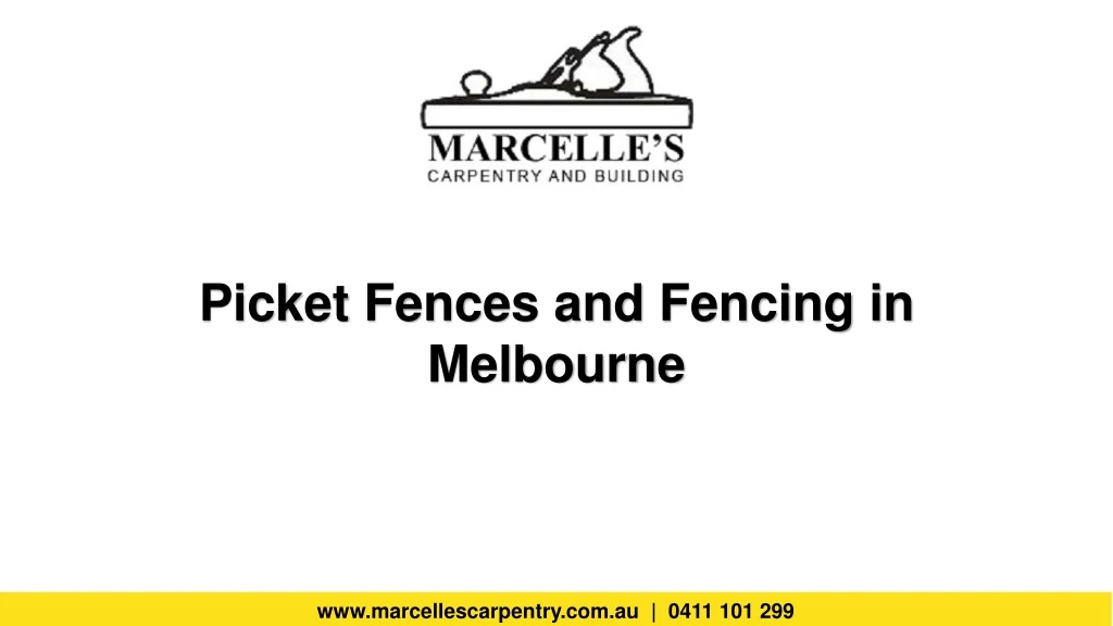picket fences and fencing in melbourne