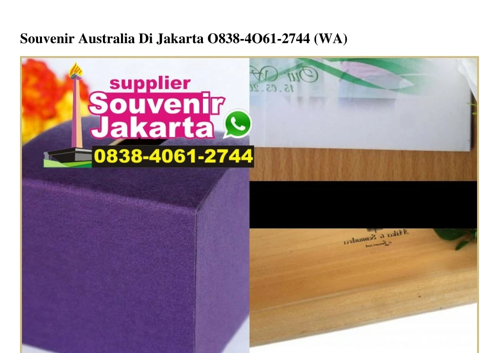 souvenir australia di jakarta o838 4o61 2744 wa