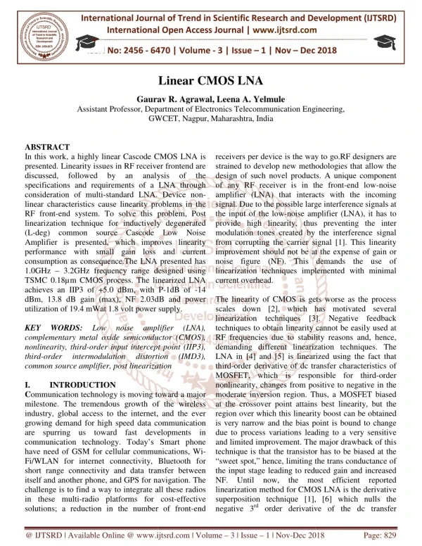 international journal of trend in international