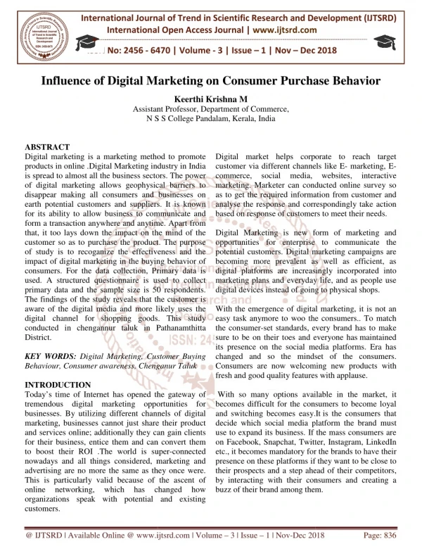 international journal of trend in international