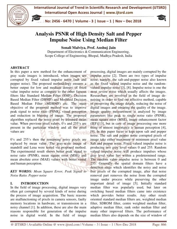 international journal of trend in international